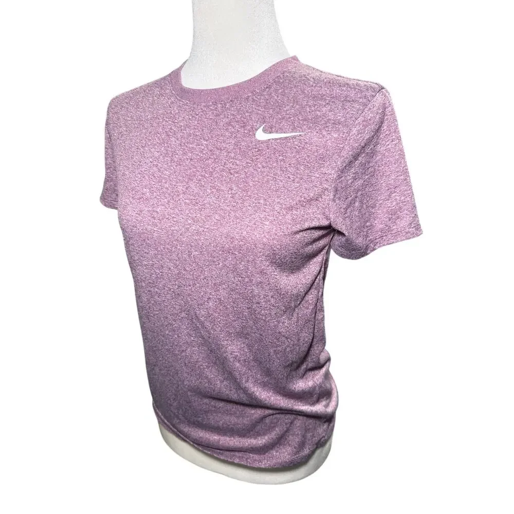 Nike Dri-FIT Bundle, Two Performance Athletic Tees, Blue & Purple, Women's XS